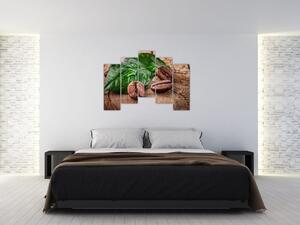 Kávové zrná - obraz na stenu (Obraz 125x90cm)