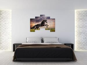 Kôň - obraz (Obraz 125x90cm)