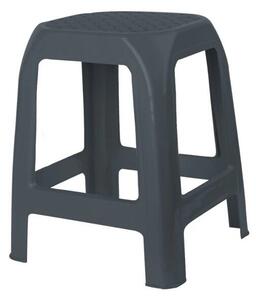 Plastová stolička DESIGN antracit, 41 x 35 x 46 cm