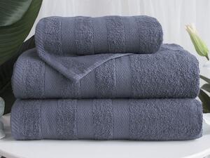 XPOSE® Froté uterák DEVON - sivomodrý 50x90 cm