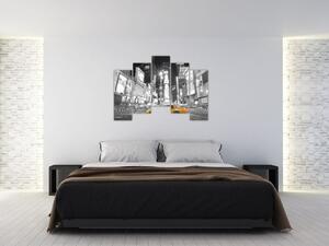 Nočné New - moderný obraz (Obraz 125x90cm)
