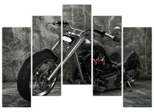 Obrázok motorky - moderný obraz (Obraz 125x90cm)