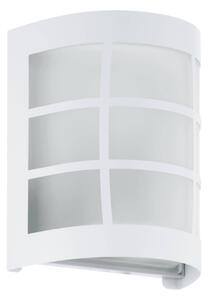 Eglo 75311 - LED Vonkajšie nástenné svietidlo CERNO 1xE27/4W/230V biela IP44