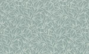 RASCH | Vliesová tapeta na stenu Novella XL 983159 | 1,06 x 10,05 m | vining ivy, biela, tyrkysová, modrá