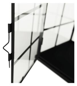 KONDELA Lampáš-svietnik, 32,5 cm, čierna, ELIJAR TYP 1