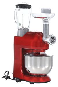 TEMPO-KONDELA KANTE, kuchynský robot, 1800 W, 5 l, červená/chróm