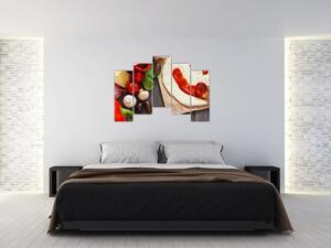 Pizza - obraz (Obraz 125x90cm)