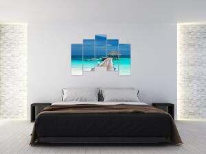 Mólo na mori - obraz (Obraz 125x90cm)