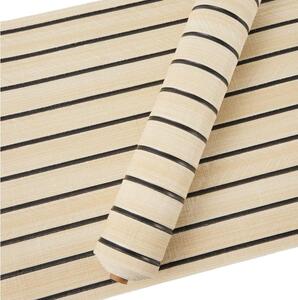 Samolepiace panely na stenu TPL0000009, cena za kus, rozmer 270 cm x 48,5 cm, lamely svetlo hnedé , IMPOL TRADE
