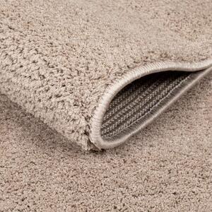 Dekorstudio Okrúhly koberec s dlhým vlasom SOFTSHINE béžový Priemer koberca: 120cm
