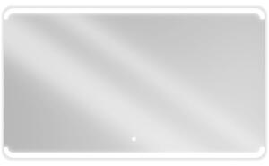 Mexen Nida osvetlené kúpeľňové zrkadlo 140 x 80 cm, LED 6000K, proti zahmlievaniu - 9806-140-080-611-00