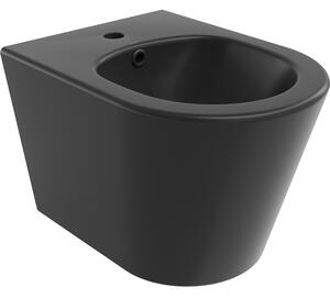 Mexen Rico závesný bidet, čierny matný - 35724885