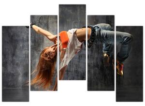 Street Dance tanečnice - obraz (Obraz 125x90cm)
