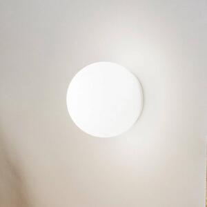 Ideal Lux nástenné svetlo Mapa Ø 15 cm, G9, biela, sklo, guľa, Biela / opálová, Obývacia izba / jedáleň, Sklo, Nástenné svietidlo