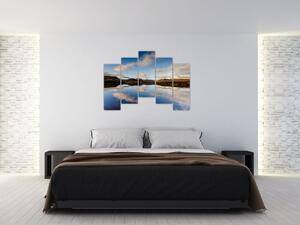 Jazero - obraz (Obraz 125x90cm)