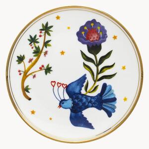 Ručne vyrobený porcelánový dezertný tanier Fabula