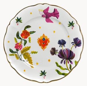 Ručne vyrobený porcelánový servírovací tanier Fabula