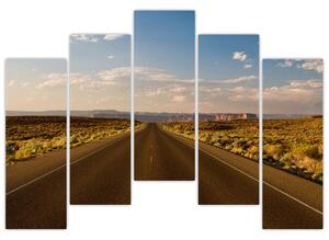 Panorama cesty - obraz (Obraz 125x90cm)