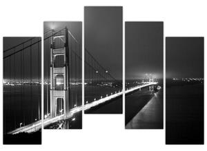 Most cez rieku - obraz (Obraz 125x90cm)