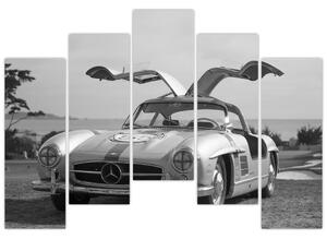 Mercedes-Benz 300SL - moderný obraz (Obraz 125x90cm)