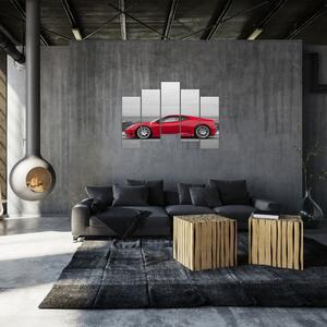 Červené Ferrari - obraz (Obraz 125x90cm)