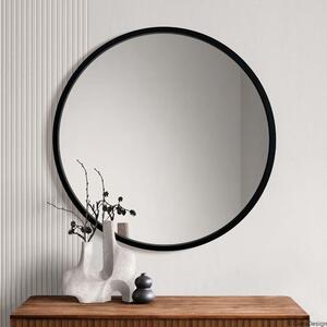 Zrkadlo Scandi Black Rozmer: Ø 50 cm