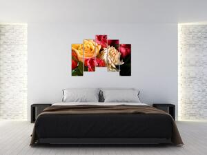 Obraz - kytice kvetov (Obraz 125x90cm)