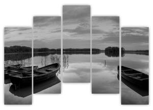 Panorama jazera - obraz (Obraz 125x90cm)