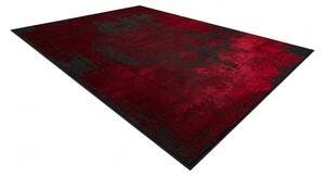 Moderný koberec VINCI 1516 Rozeta vintage - Štrukturálny Červená