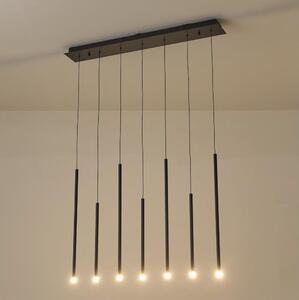 LED Luster na lanku LED/16W/230V 3000K