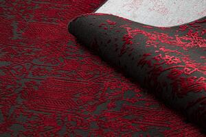 Moderný koberec VINCI 1524 Ornament vintage - Štrukturálny Červený