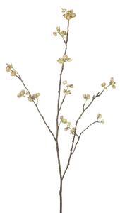 Dekorácia umelá vetvička s kvetmi Berry Spray pink - 84 cm - Ostatní