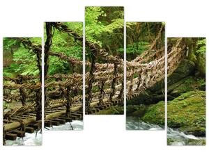 Obraz - most v prírode (Obraz 125x90cm)