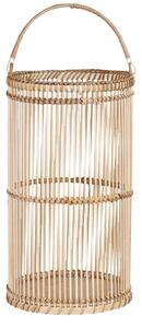 Prírodný bambusový lampáš Bamboo - Ø20*36 cm - Chic Antique