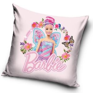 Carbotex Obliečka na vankúšik Barbie Motýlia Princezná, 40 x 40 cm
