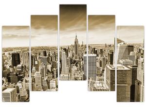 Panorama New York, obraz (Obraz 125x90cm)