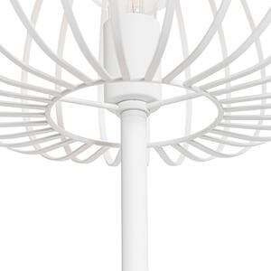 Dizajnová stojaca lampa biela - Johanna