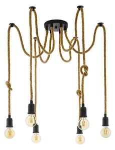 Eglo 43195 - Luster na lanku RAMPSIDE 6xE27/28W/230V pavúk