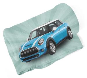 Sablio Deka Mini sedan Zelené pozadie - 150x120 cm