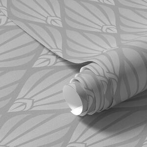 Tapety Strieborné vejáre v štýle déco, Tapety abstraktné, a01064 : Uwalls.sk