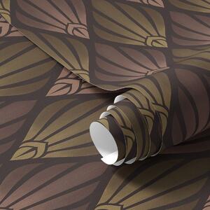 Tapety Bohaté Art Deco s teplými prechodmi, Tapety abstraktné, a01064v2 : Uwalls.sk