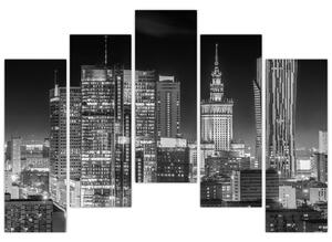 Nočné New York, obrazy (Obraz 125x90cm)