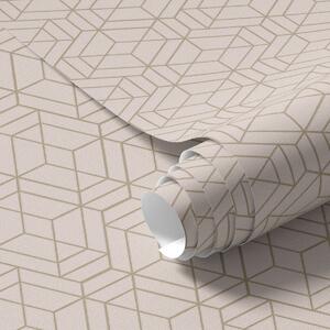 Tapety Teplé béžové pozadie s jemnými grafickými kockami, Tapety abstraktné, a01067v3 : Uwalls.sk