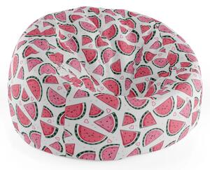 Sablio Sedací vak Cocoon Vodný melón - 75 x 45 x 35 cm