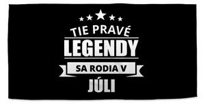 Sablio Uterák Tie pravé legendy sa rodia v júli - 30x50 cm