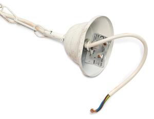 ONLI - Luster na reťazi TERESA 3xE14/6W/230V biely