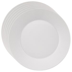 Orion Sada porcelánových dezertných tanierov Monaline 6 ks, 19 cm