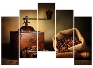 Obraz kávového mlynčeka (Obraz 125x90cm)