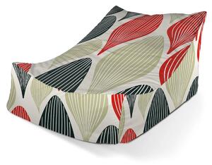 Sablio Sedací vak Lounge Hravé 60. roky - 80 x 95 x 50 cm