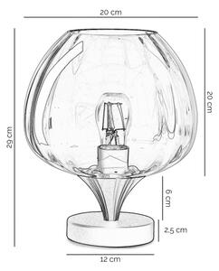ONLI - Stolová lampa ELIDE 1xE27/15W/230V čierna/medená
